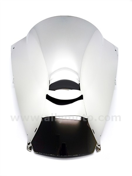 Kawasaki Ninja ZX-12R Chrome Double Bubble Windscreen Shield 2002-2005-2 Kawasaki Ninja ZX-12R Chrome Double Bubble Windscreen Shield 2002-2005-2